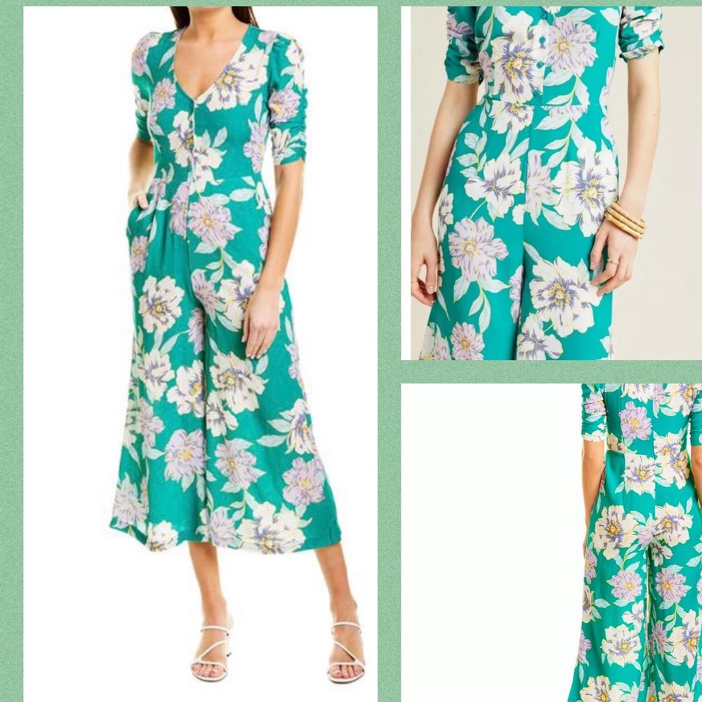 *SOLD*Yumi Kim XS Floral Jumpsuit